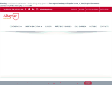 Tablet Screenshot of albaydar.org